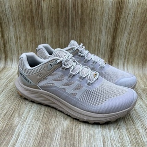 Merrell Antora 3 Women's Size 10 Trail Running Shoes Sneakers Tan Gray J067744
